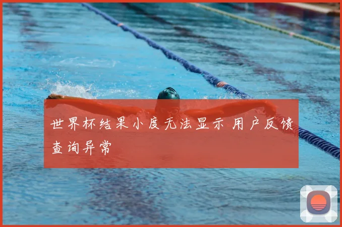 世界杯结果小度无法显示 用户反馈查询异常